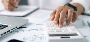 Business financing accounting banking concept.