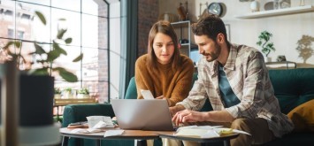 Couple managing there business debts