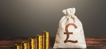 Pound money bag