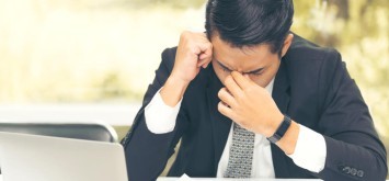 Stressed Businessman