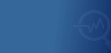 Blue Gradient And Magnifier Icon